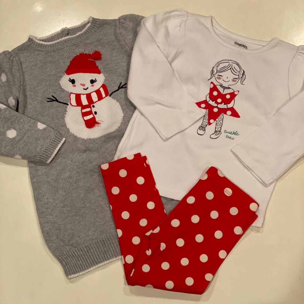 VGUC 18-24mo GYMBOREE HOLIDAY BUNDLE